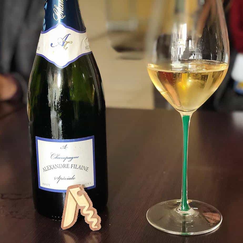 Degustando lo Champagne Alexandre Filaine Brut