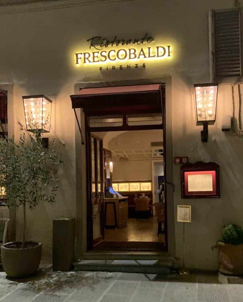 Ristorante Frescobaldi Firenze