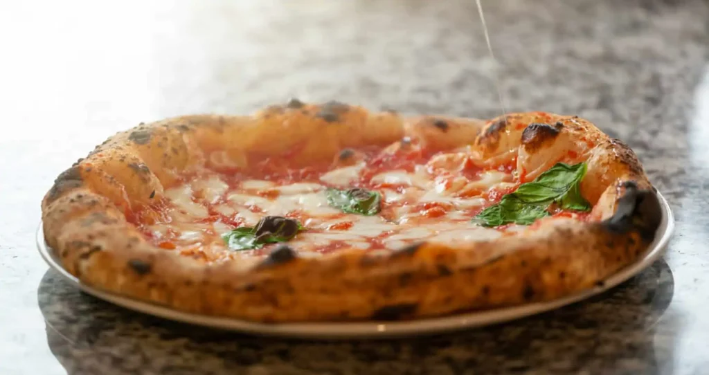 Immagine di un Pizza Margherita Napoletana
