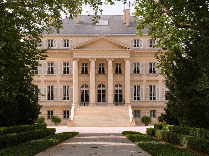 Il famoso Château Margaux nel Médoc: ha una propria AOC