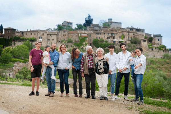 La famiglia Sieni alla guida della Tenuta Vinicola Montefioralle