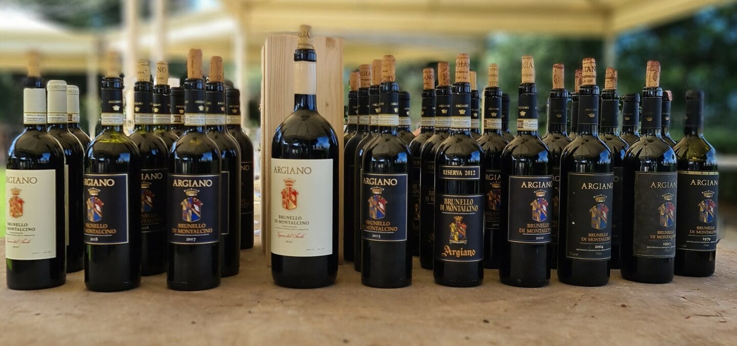 Paestum Wine Fest: la verticale del Brunello di Montalcino di Tenuta Argiano