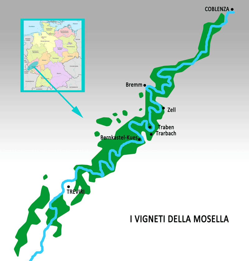 Le migliori cantine della Mosella - Itinerario di viaggio