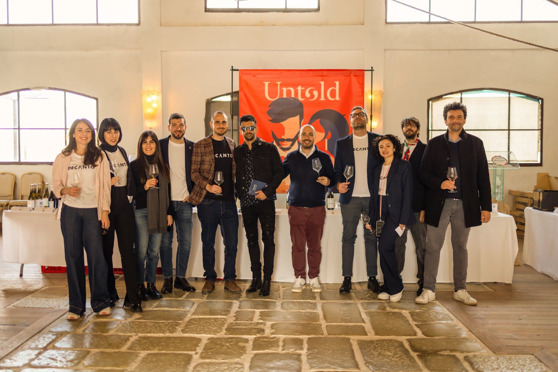 Untold - Team al Paestum Wine Fest per l'anteprima Tre Cavatappi