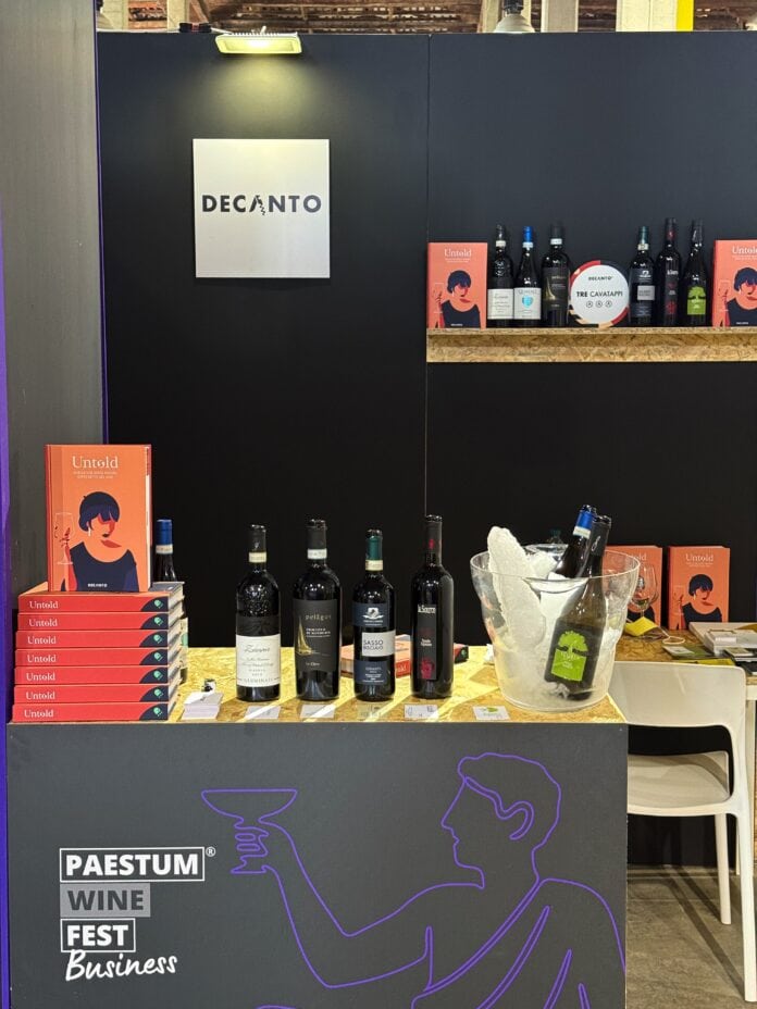 Stand Decanto al Paestum Wine Fest