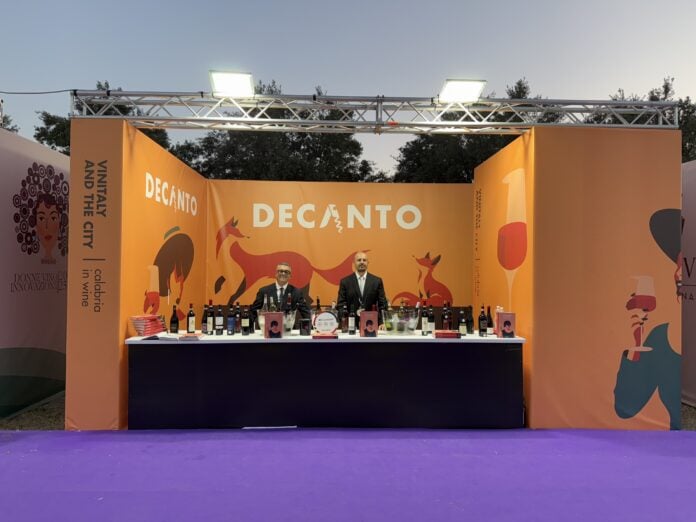 Vinitaly and the City Sibari - stand Decanto - Tre Cavatappi di Untold