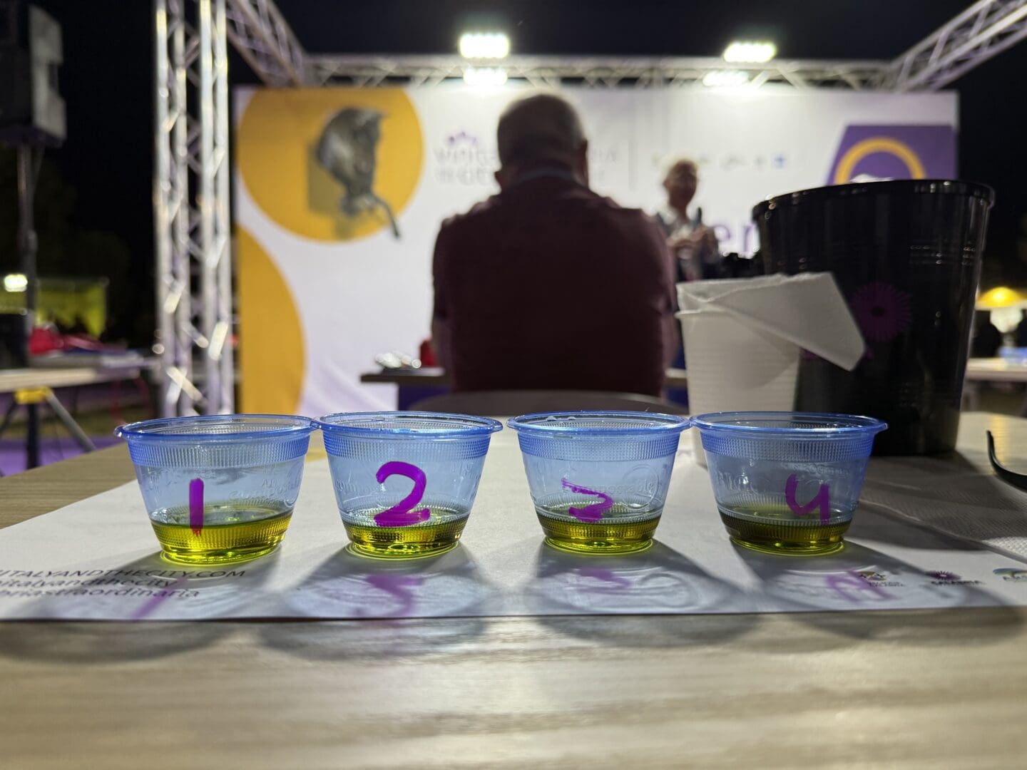 Degustazione di Olio