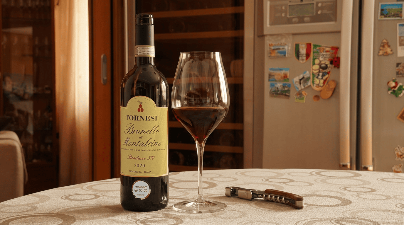 Best Brunello di Montalcino: the Benducce 570 from the Tornesi company