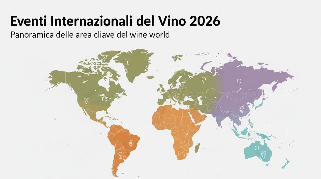 Eventi Vino 2026. Mappa del Wine World