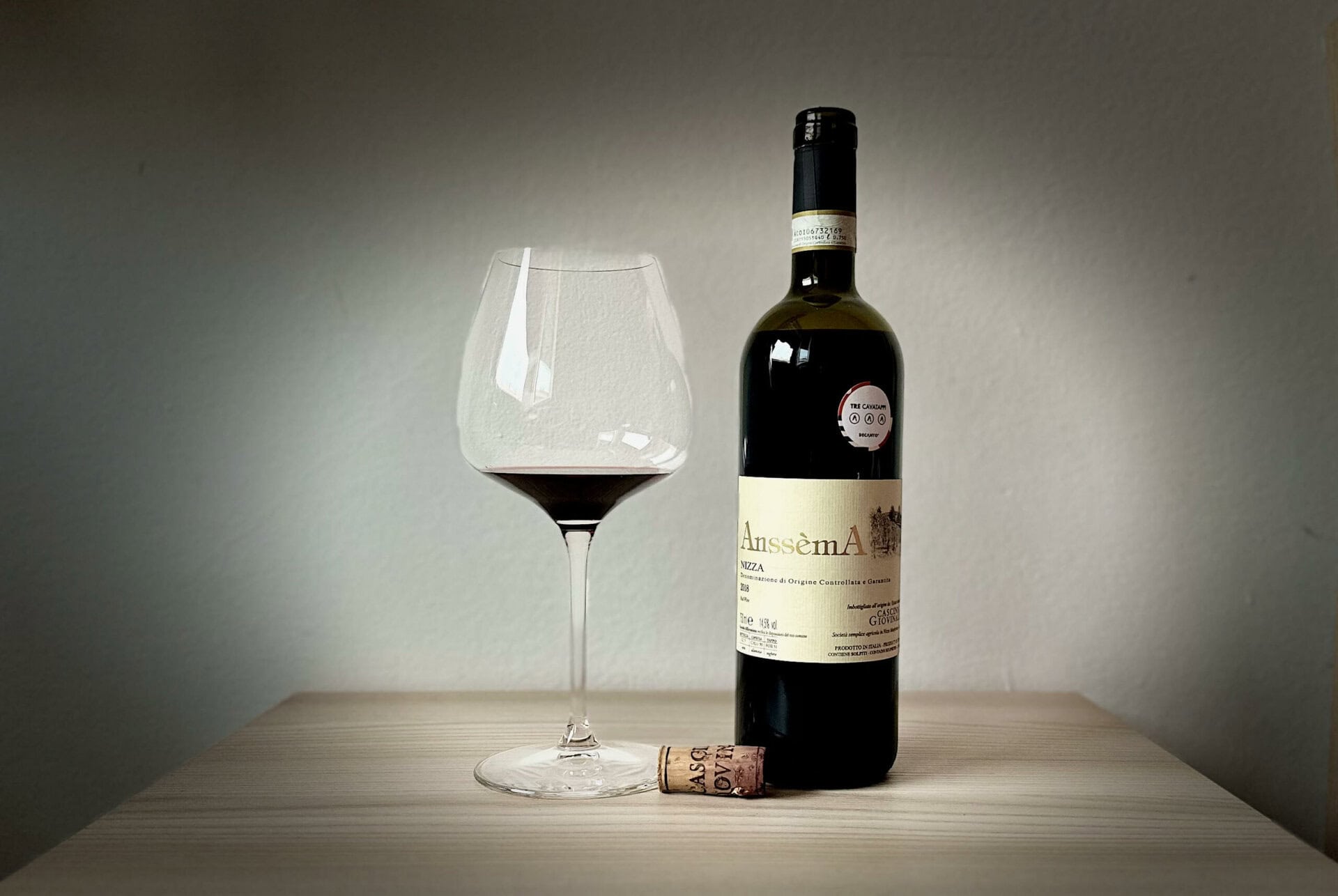 “Anssèma” Nizza DOCG 2018 by Cascina Giovinale