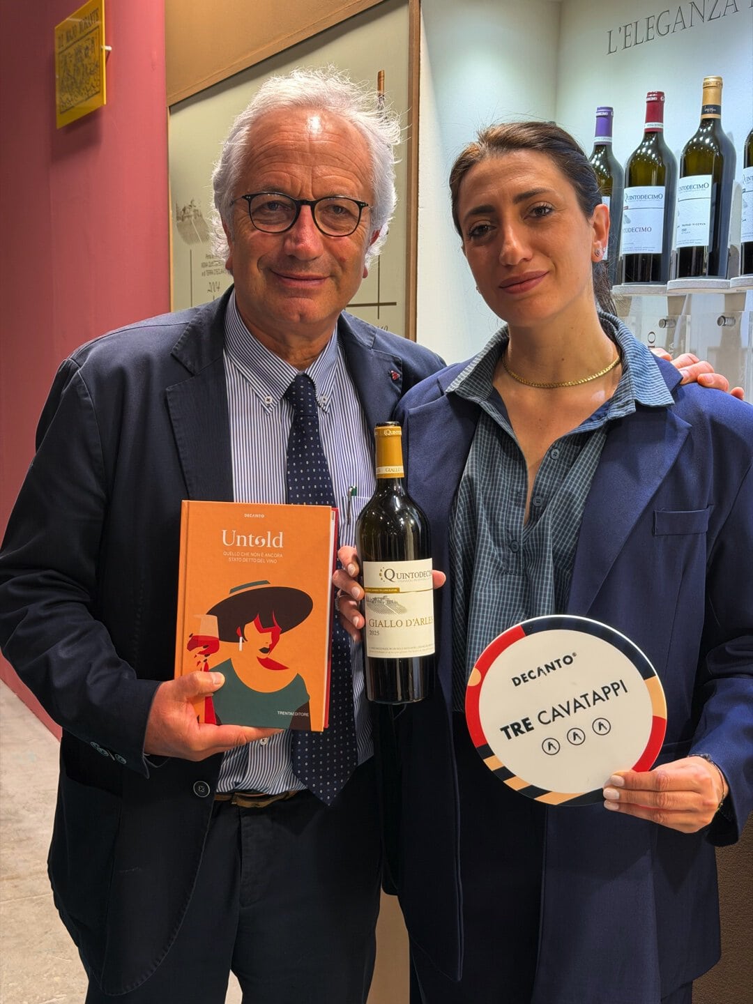 Luigi Moio - Quintodecimo al Vinitaly